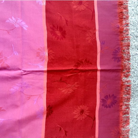 Cotton blend blanket scarf - Picture 2 of 5